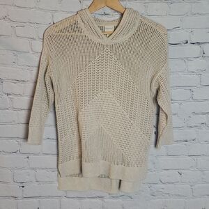 Zenergy by Chicos Fishnet Hoodie
